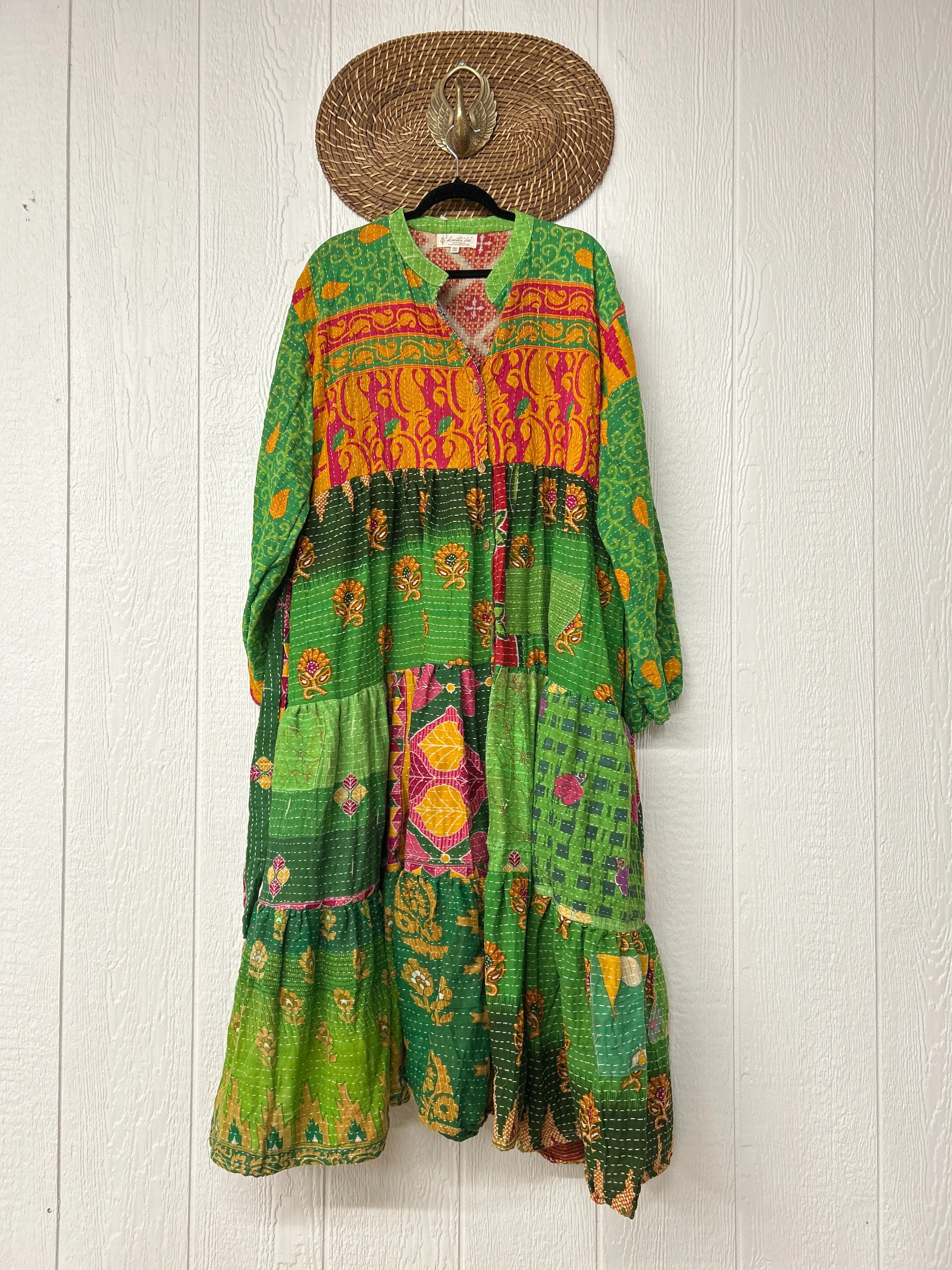 Kantha Luminous Maxi Dress 1224 328