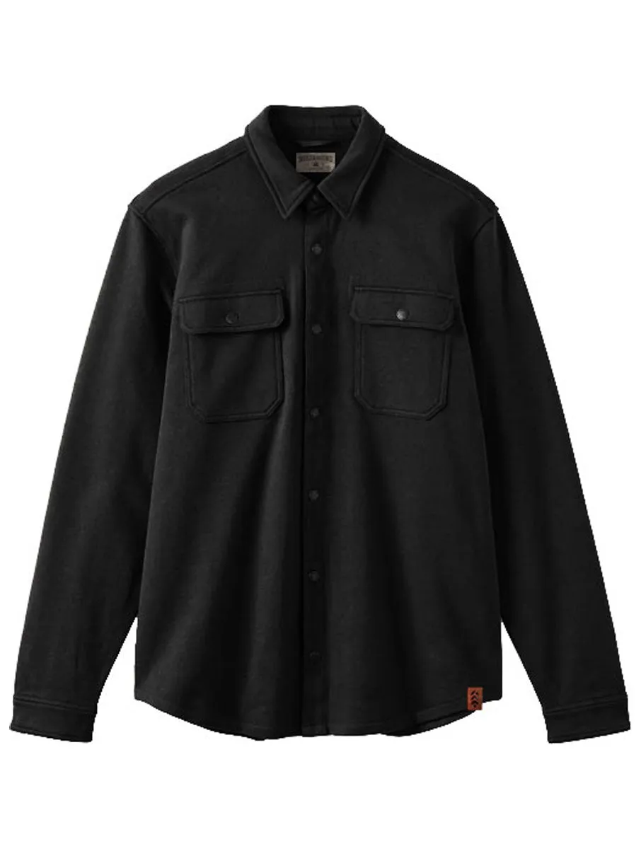 Kodiak French Terry Overshirt - Black