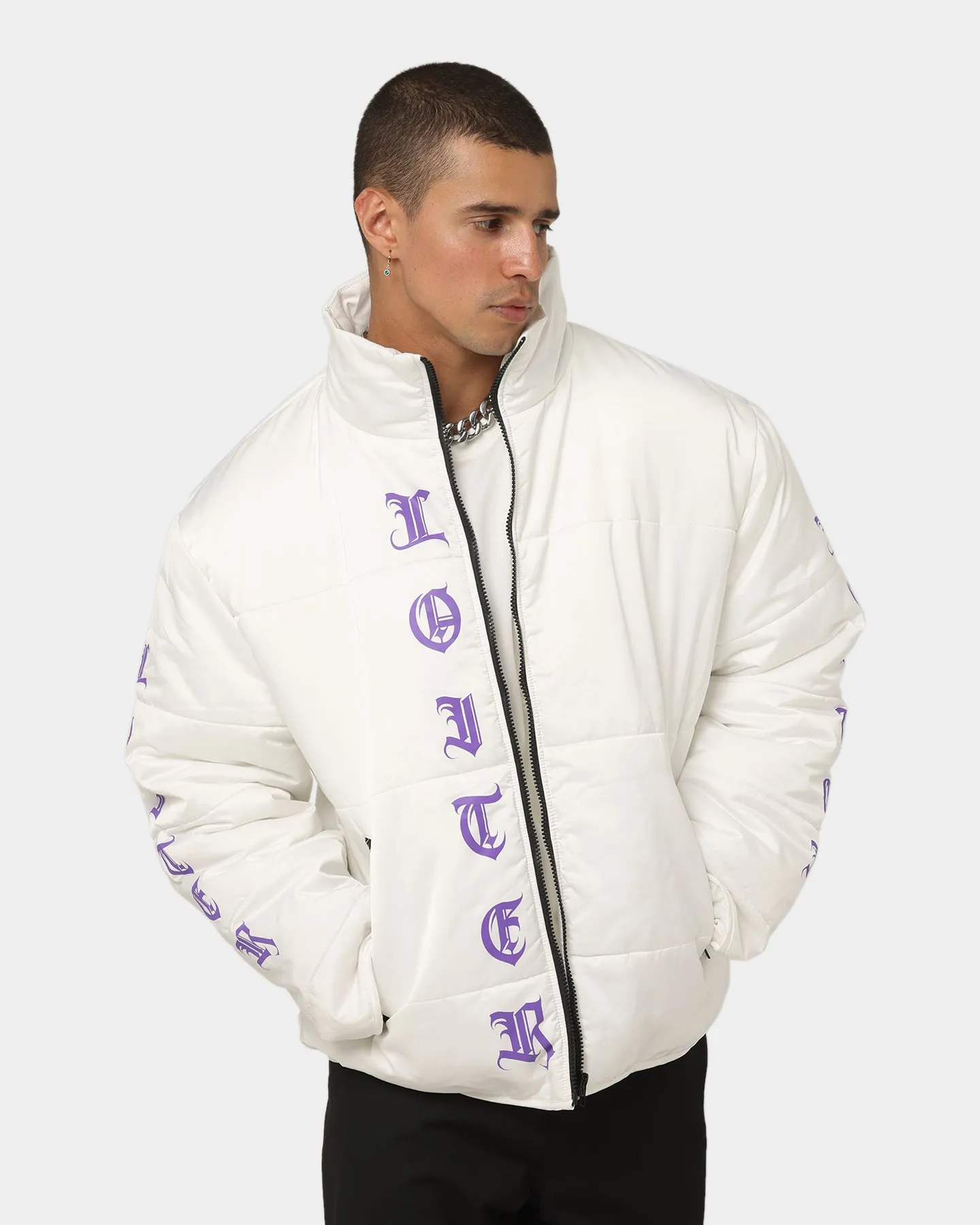 Loiter Eternal Puffer Jacket Off White