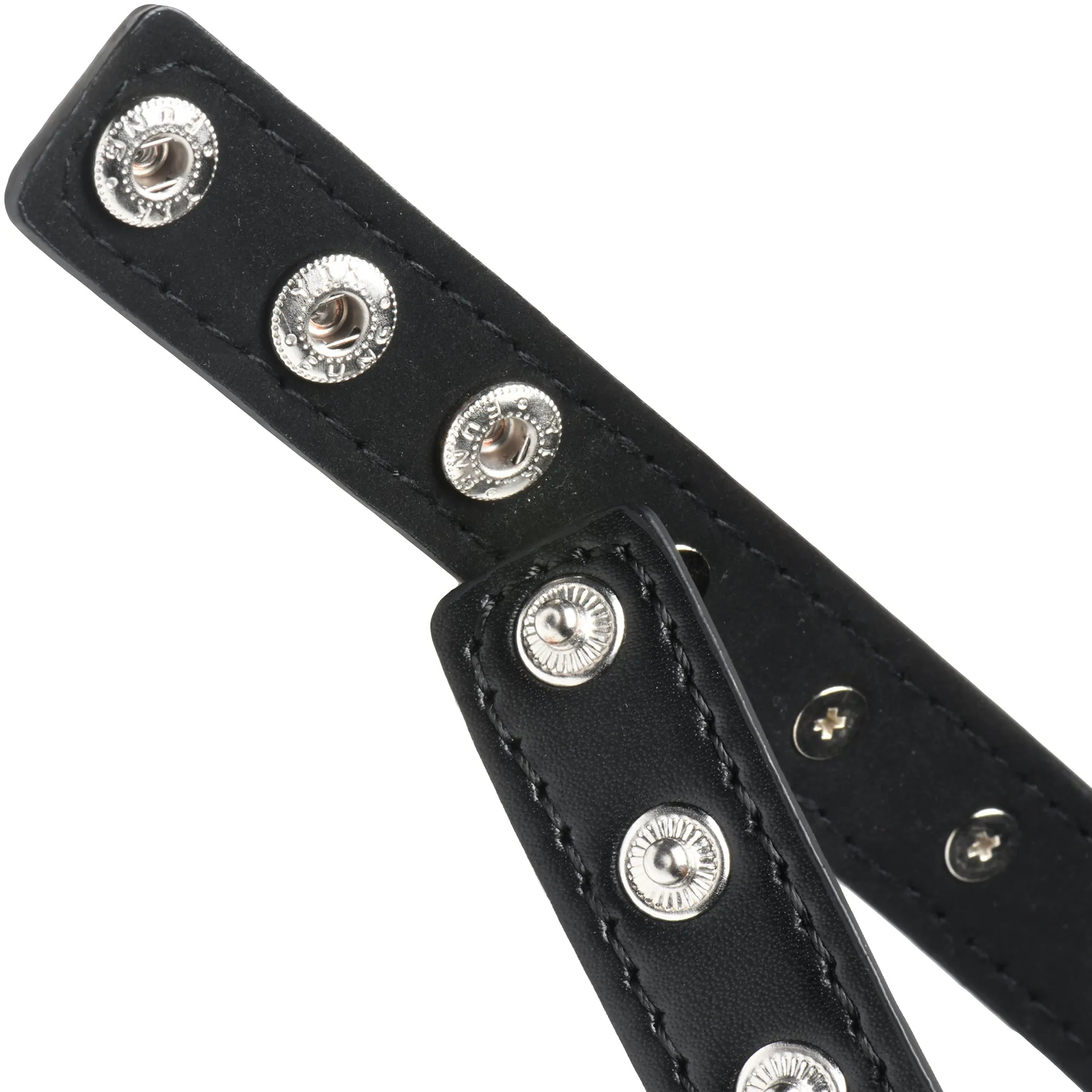 Master Series Spiked Heart Choker - Black