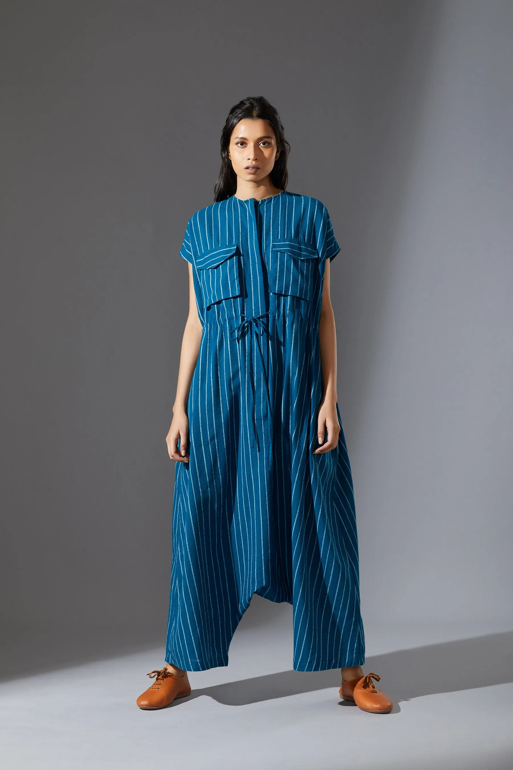 MATI SAFARI JUMPSUIT-AWBLUE