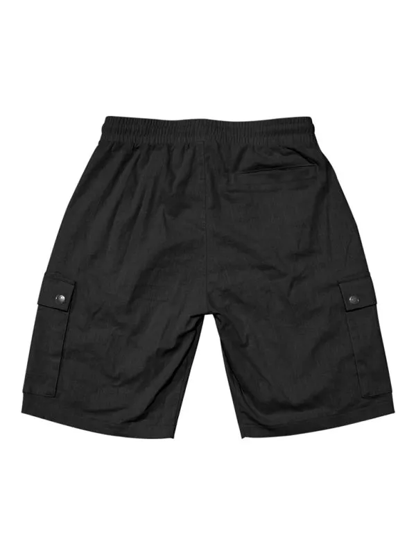 Men’s Cotton Cargo Shorts with Multi-Pockets