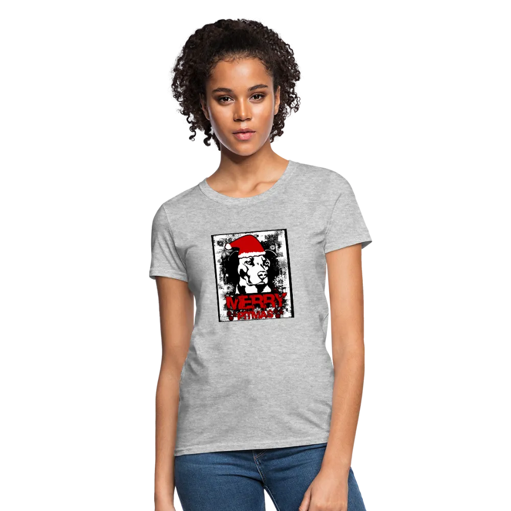 Merry Pitmas Women's T-Shirt