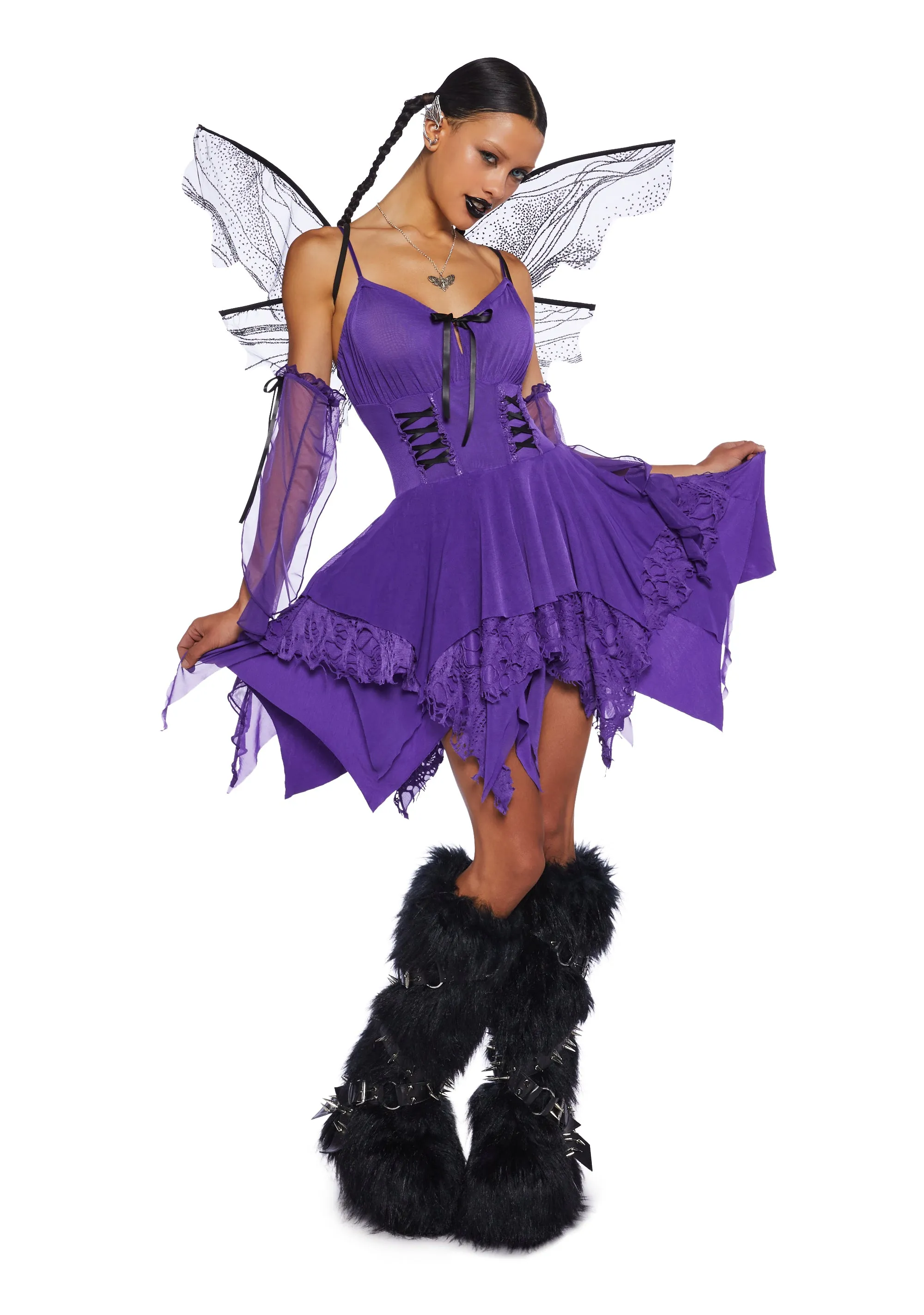 Mystic Shadow Fairy Costume Set