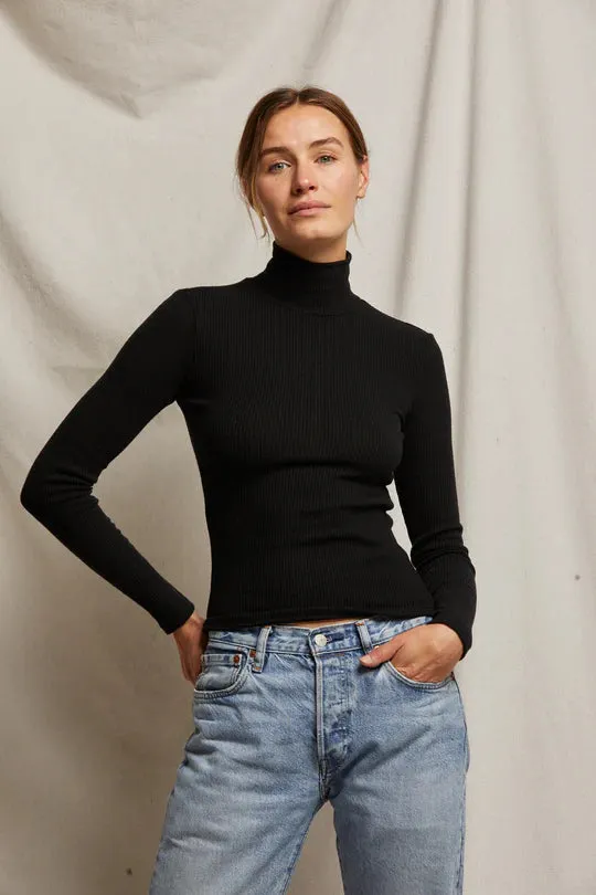 NOELLE RIB TURTLENECK 110124