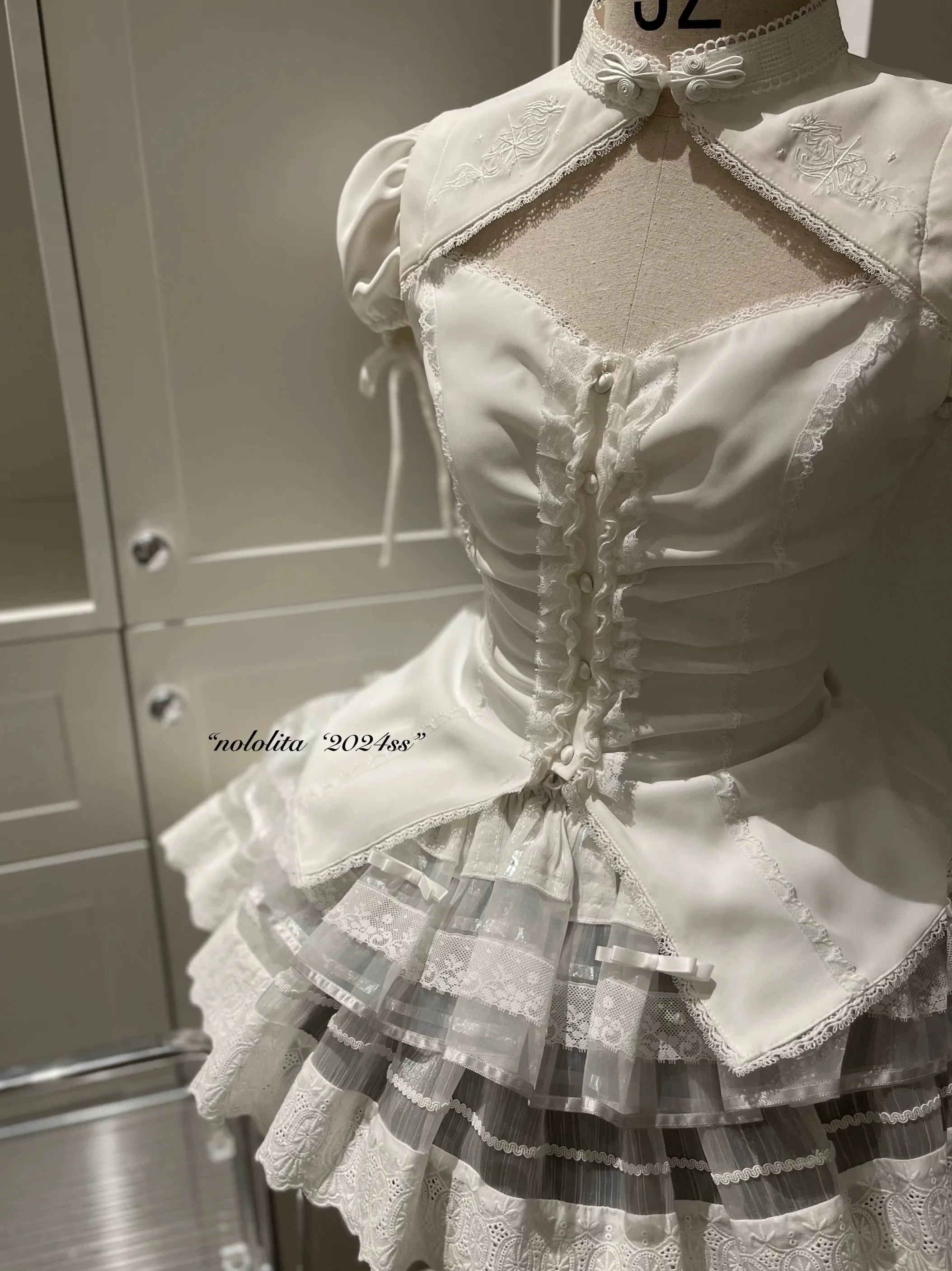 NoLolita 24SS Dragon’s Ketch Gothic Lolita Fashion Dress