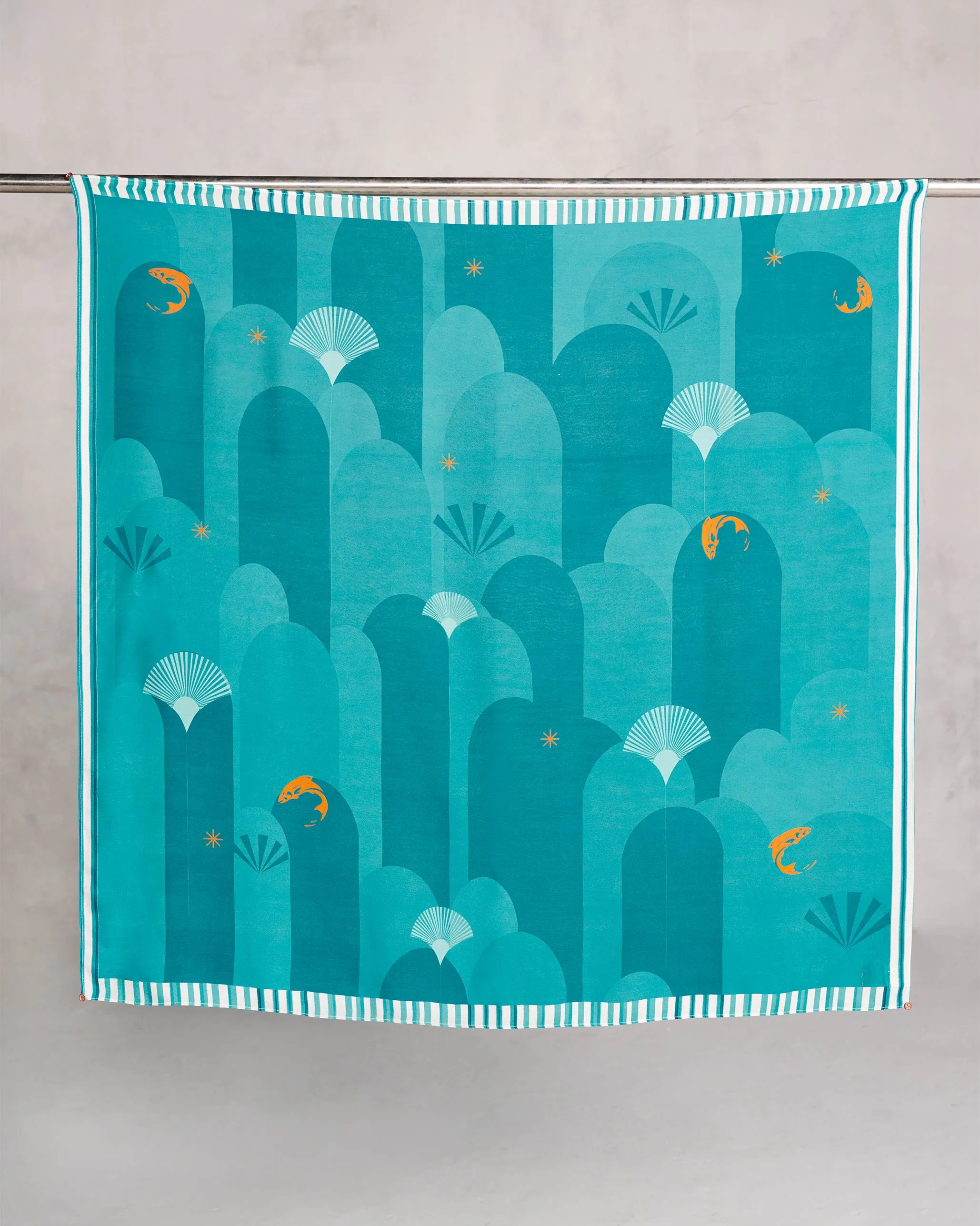 Pacific Scarf - Teal TSSxNB