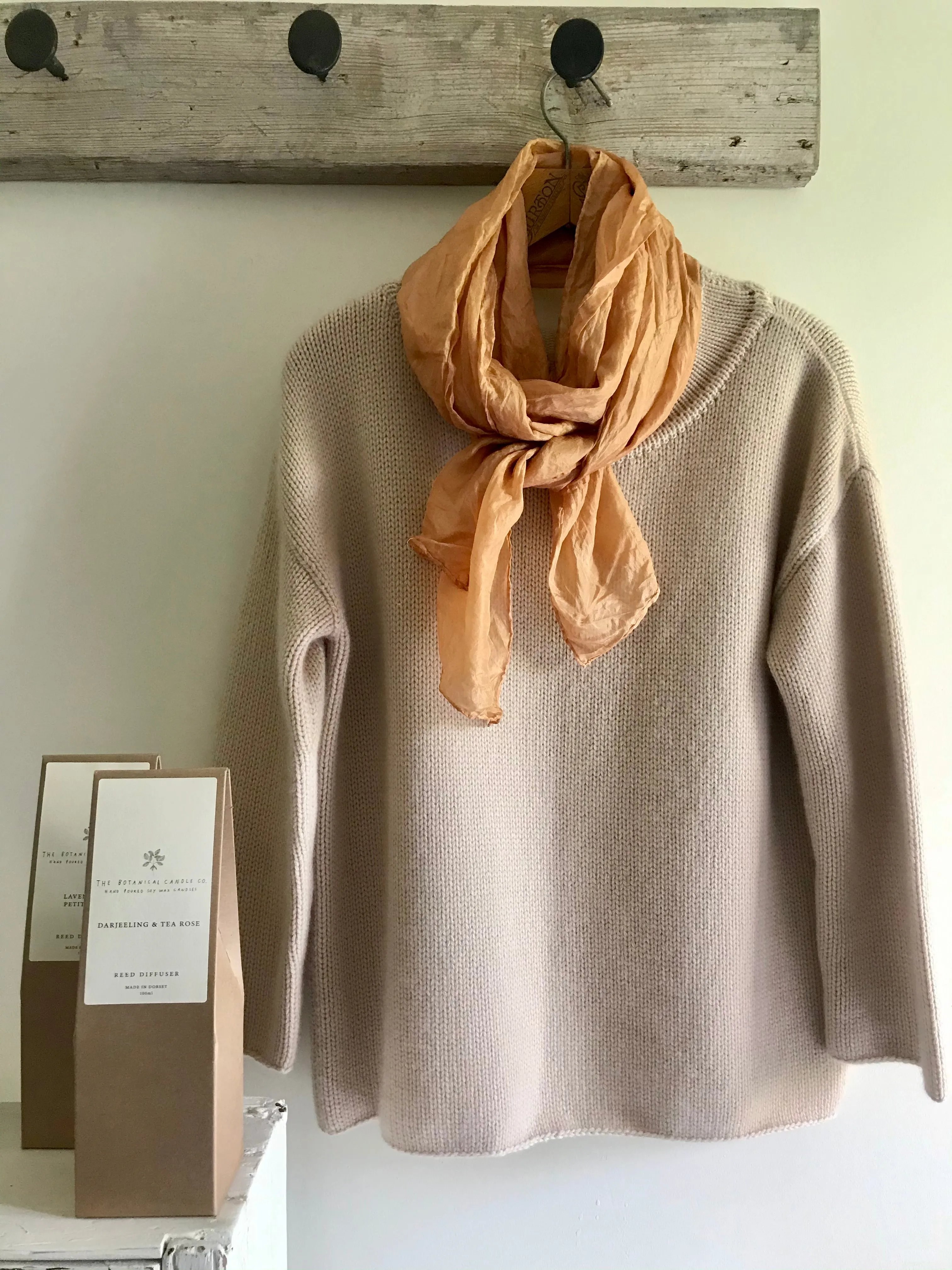 Pale Honey Cashmere Jumper