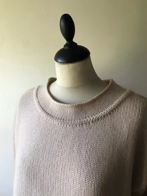 Pale Honey Cashmere Jumper