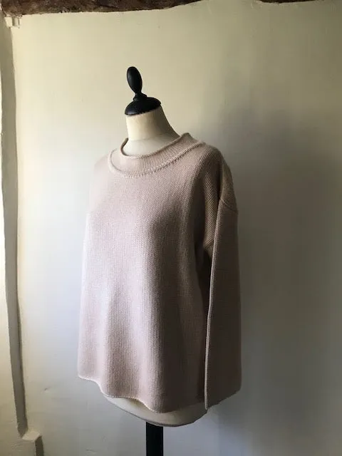 Pale Honey Cashmere Jumper