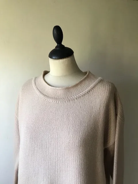 Pale Honey Cashmere Jumper