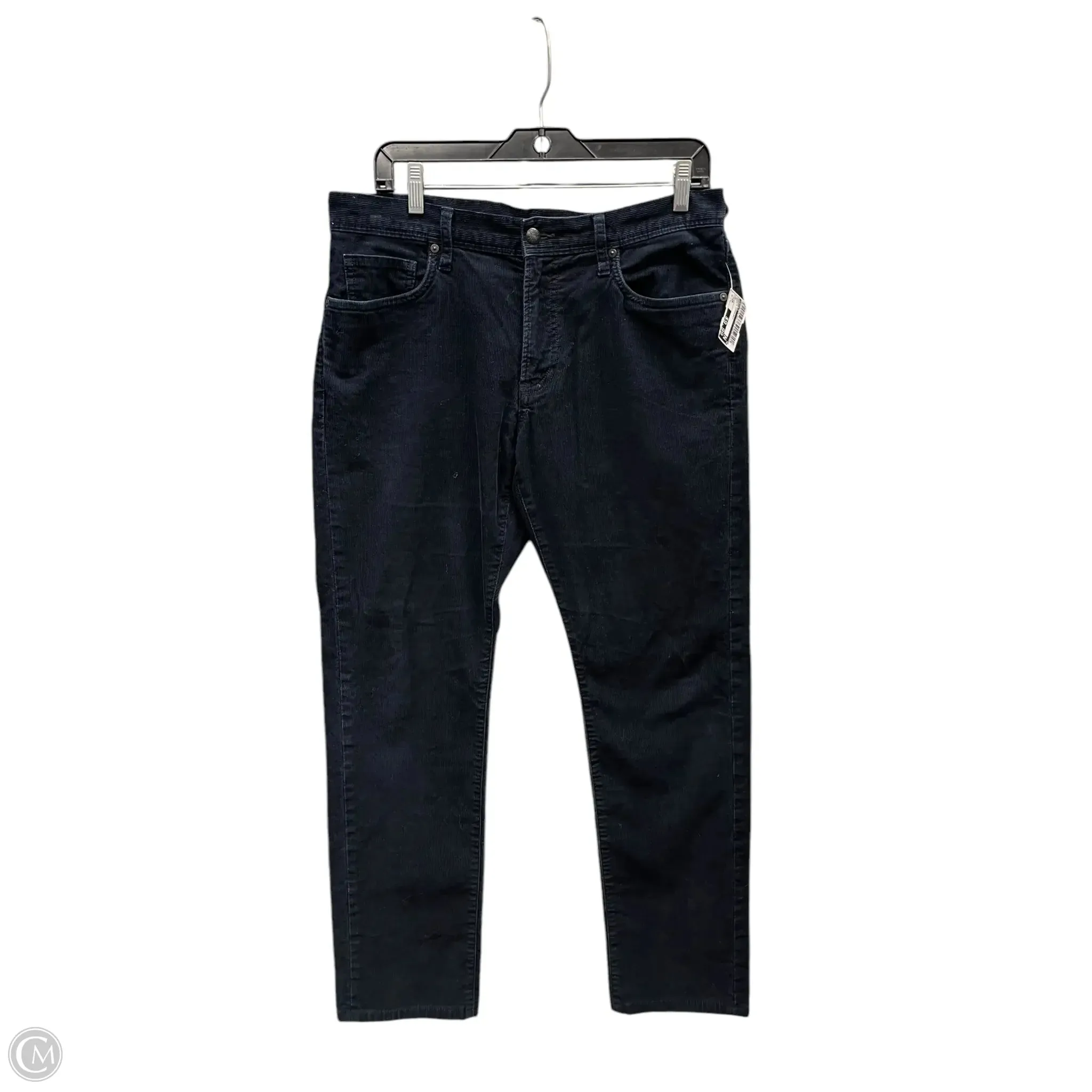 Pants Corduroy By Uniqlo In Navy, Size: 16