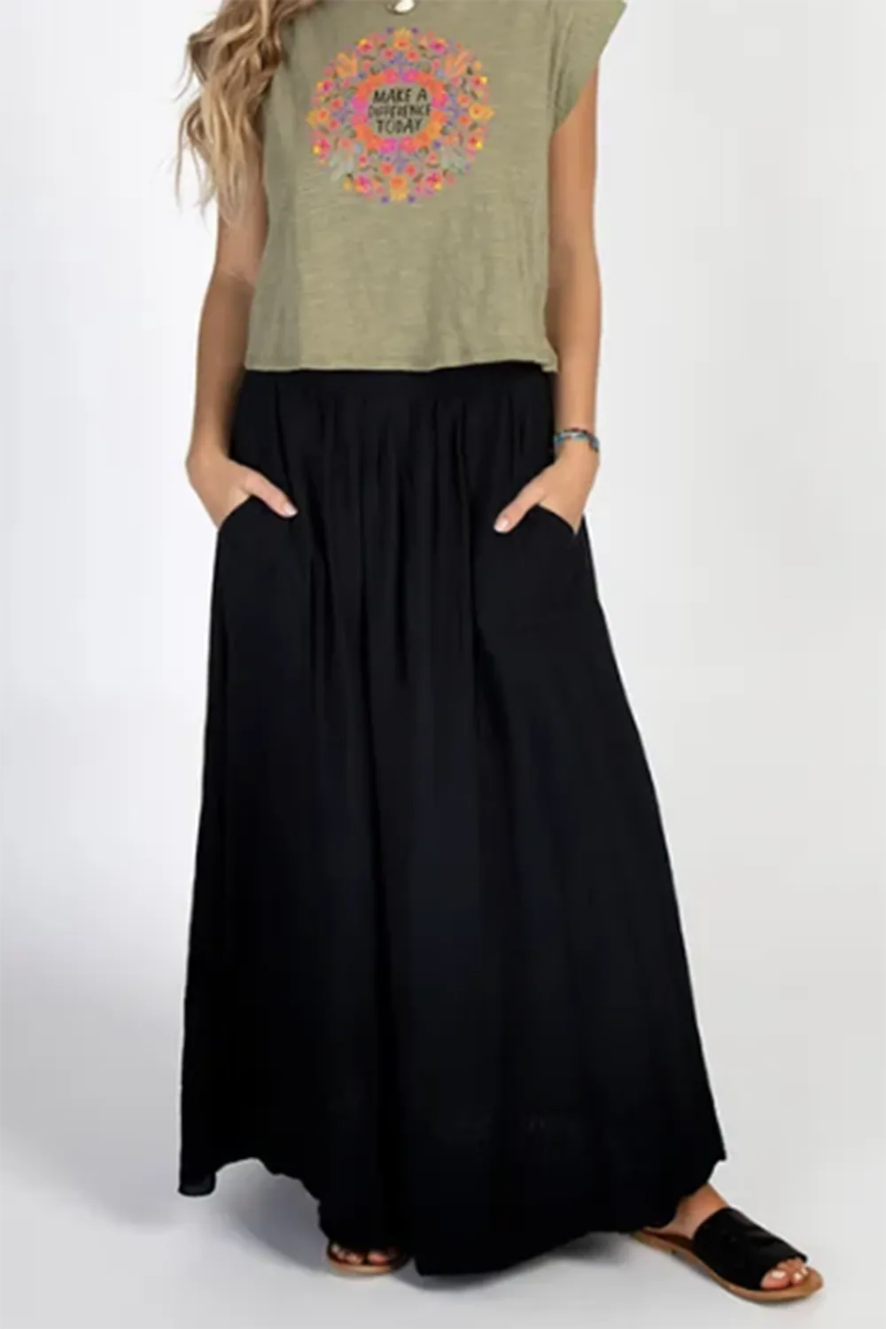 Patti Skirt - Midnight