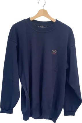 Paul & Shark Navy Blue Yachting Jumper UK XL