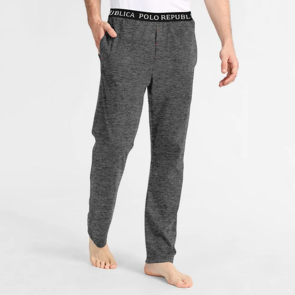 Polo Republica Men's Essentials Jersey Lounge Pants