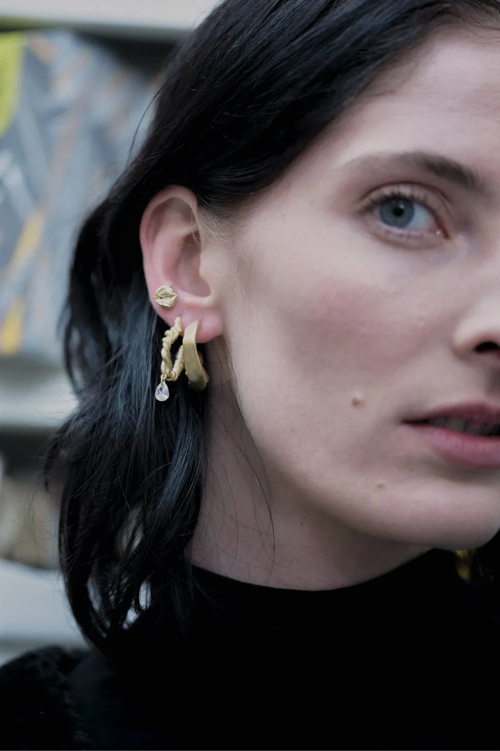 Popped - Gold Vermeil Earrings