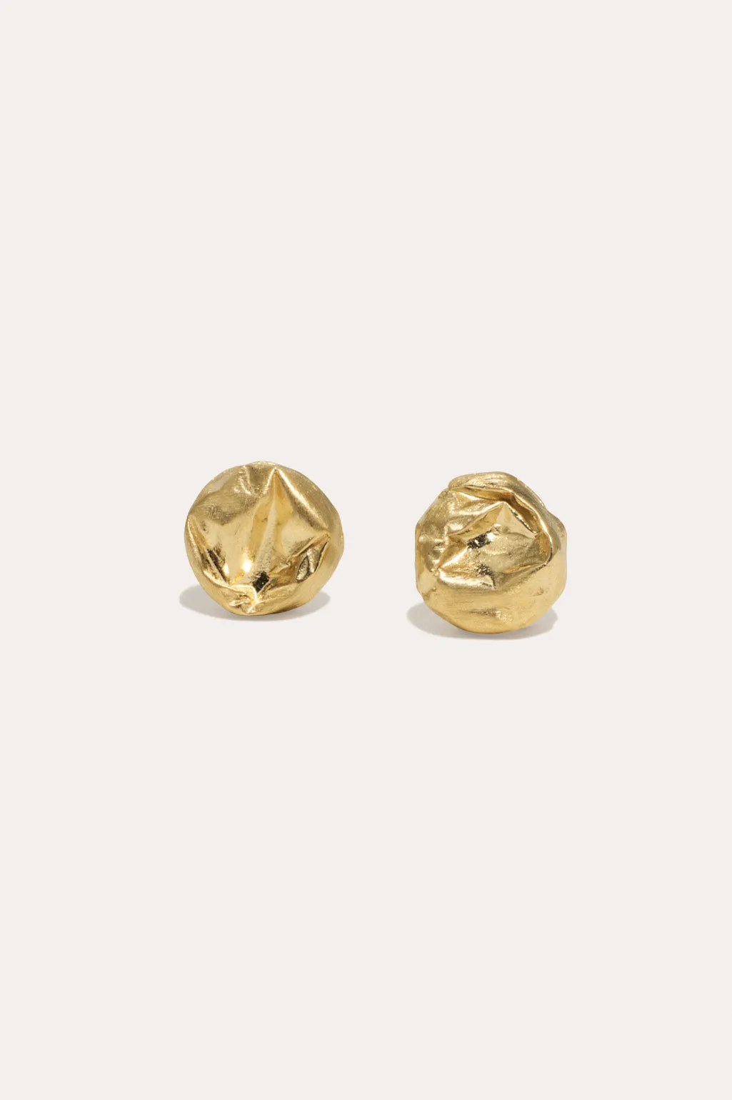 Popped - Gold Vermeil Earrings