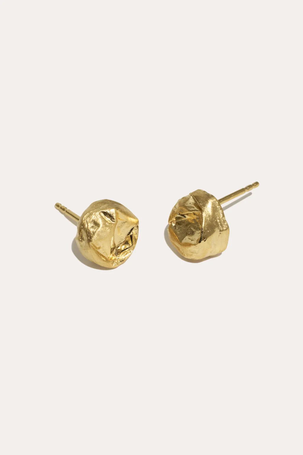 Popped - Gold Vermeil Earrings