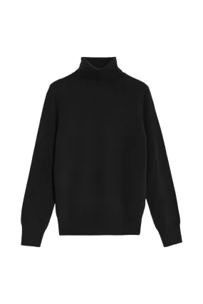 Pure Cashmere Roll Neck Jumper