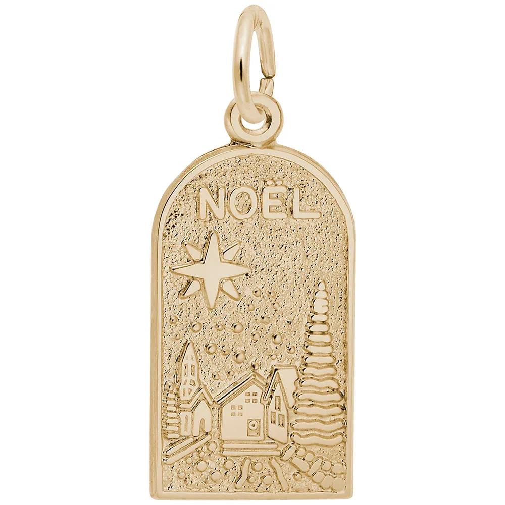 Rembrandt Charms - Noel Christmas Scene Charm - 6425