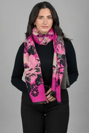 Reversible Blossom Burst Scarf