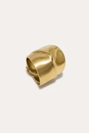 Ribbon - Gold Vermeil Ring