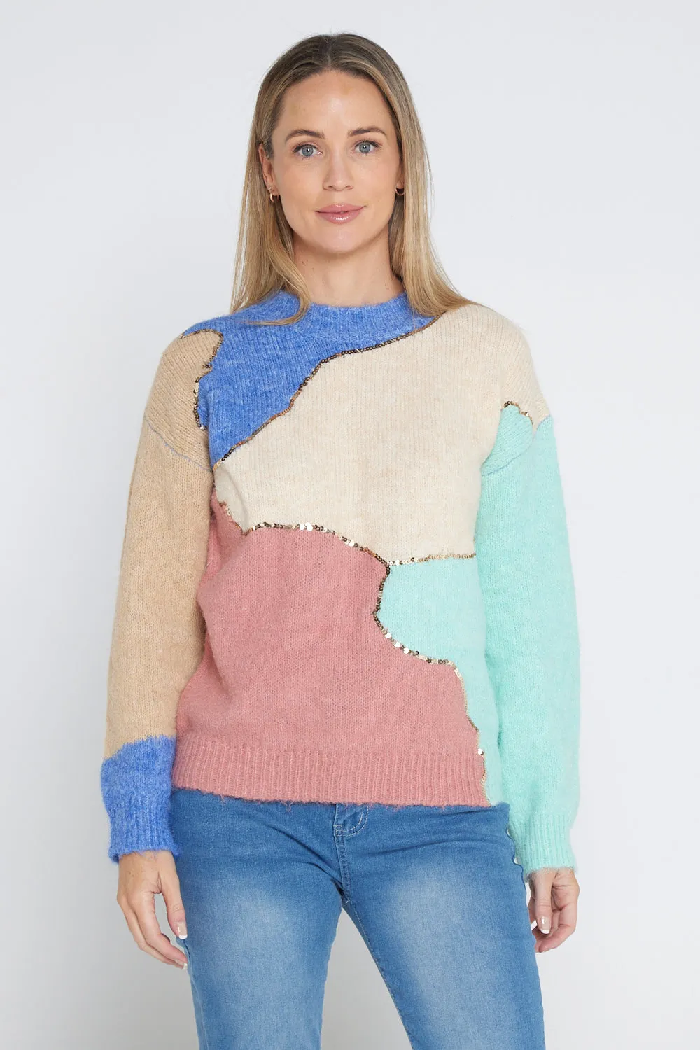 Rochelle Knit Jumper - Morandi