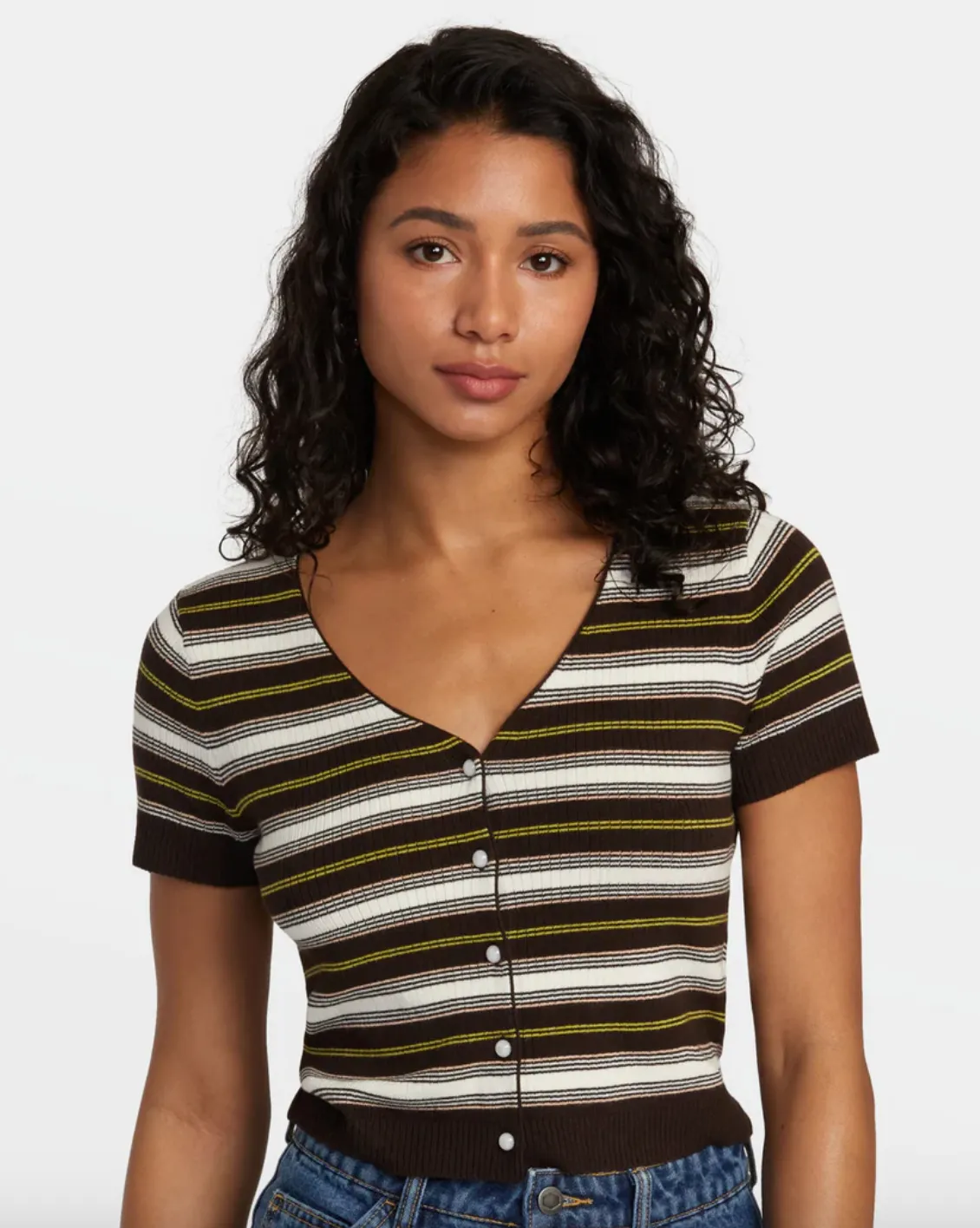 RVCA Womans Taylor Sweater Top