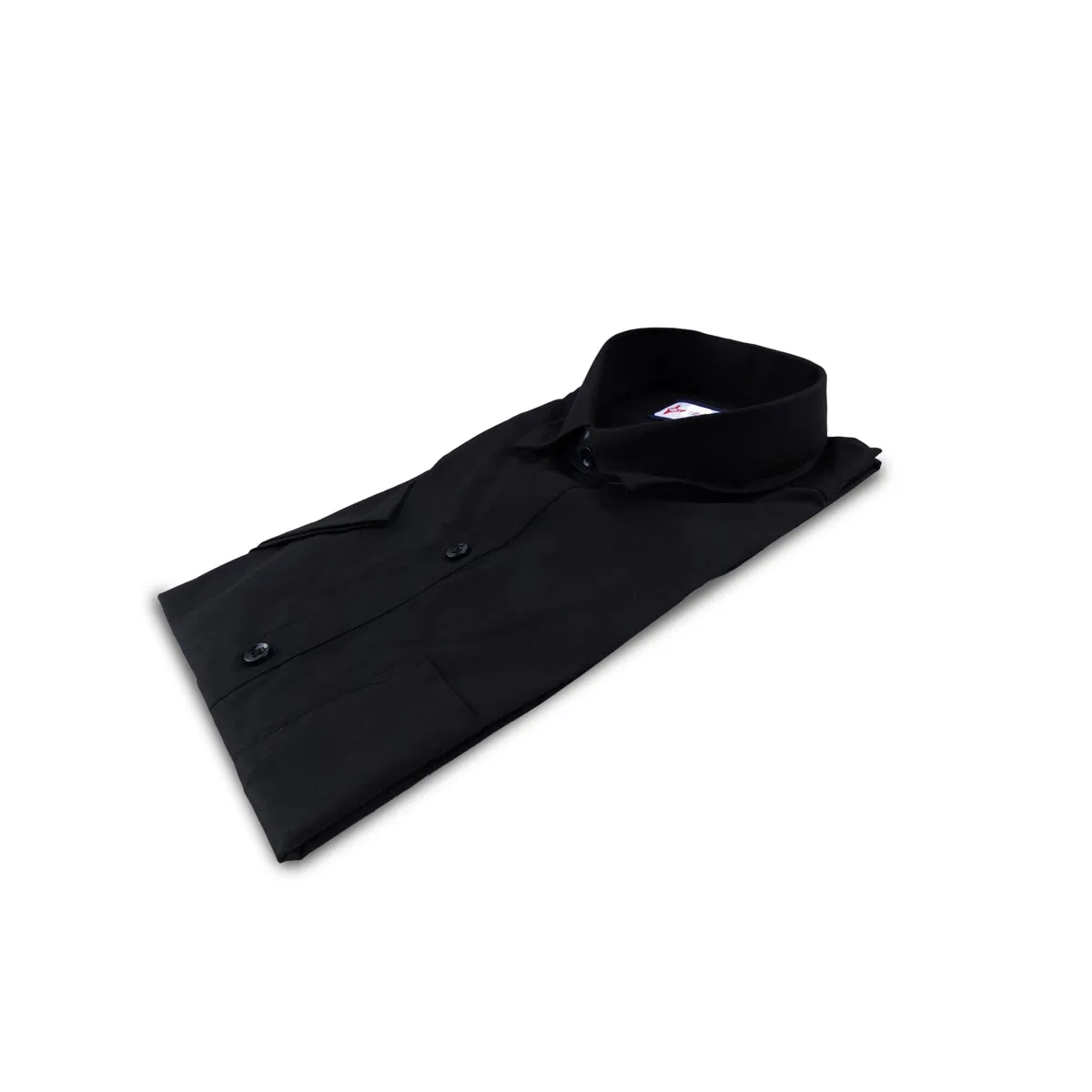 Shirt - 40 Inches | Half Sleeves Formal Shirt/ Black Colour Half Hand Casual Shirt for Men