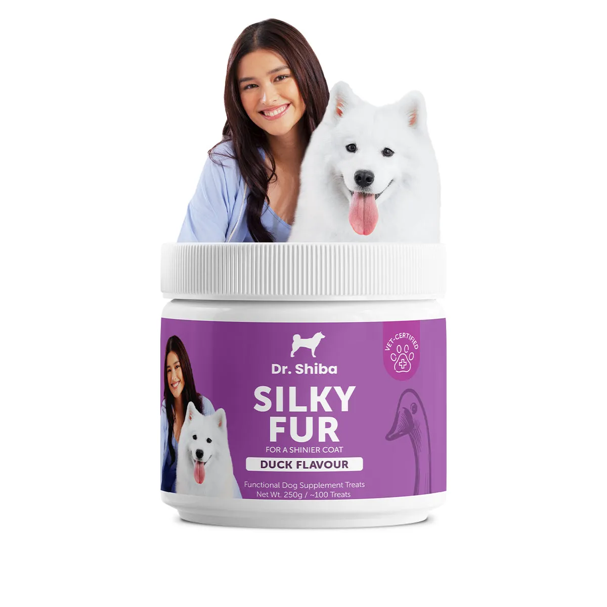 Silky Fur - Dog Supplement for Healthy Dog Fur, Coat, and Skin