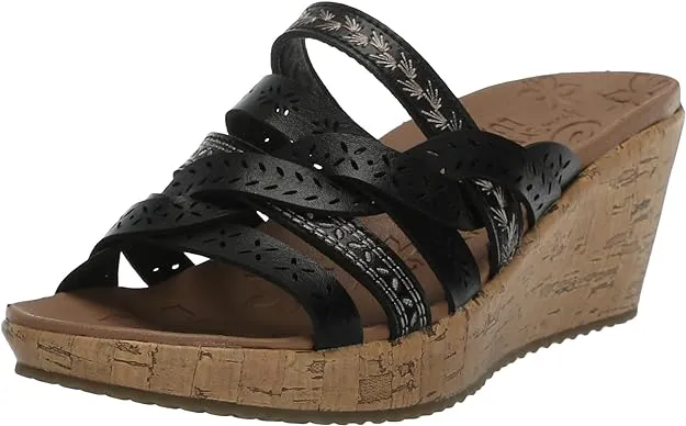 Skechers Womens Beverlee New Resort Black