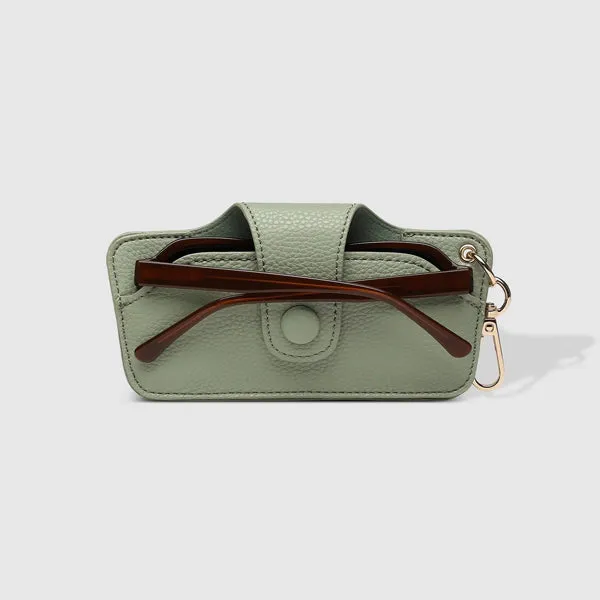 Skittle Sunglass Case - Sage Green