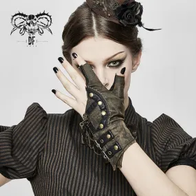 Steampunk Half Gloves