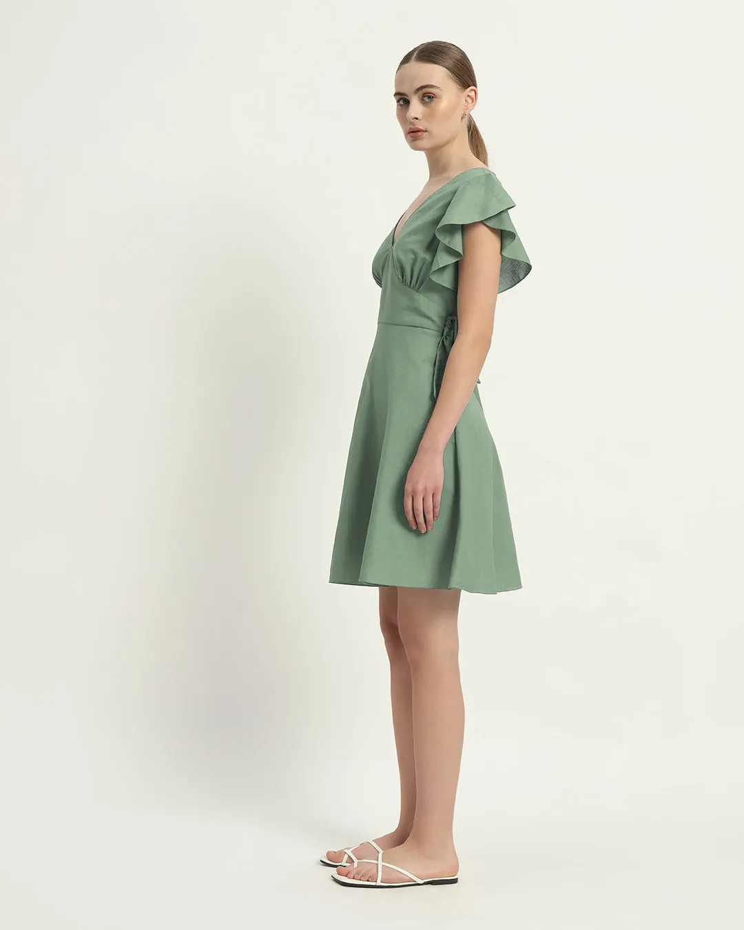 The Fairlie Mint Cotton Dress