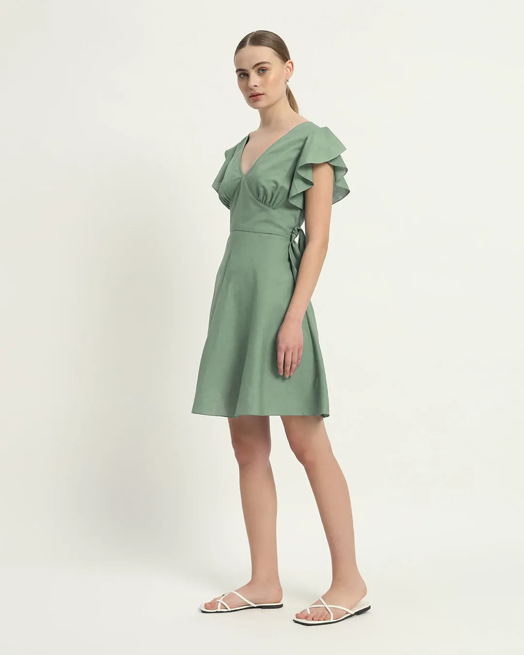 The Fairlie Mint Cotton Dress