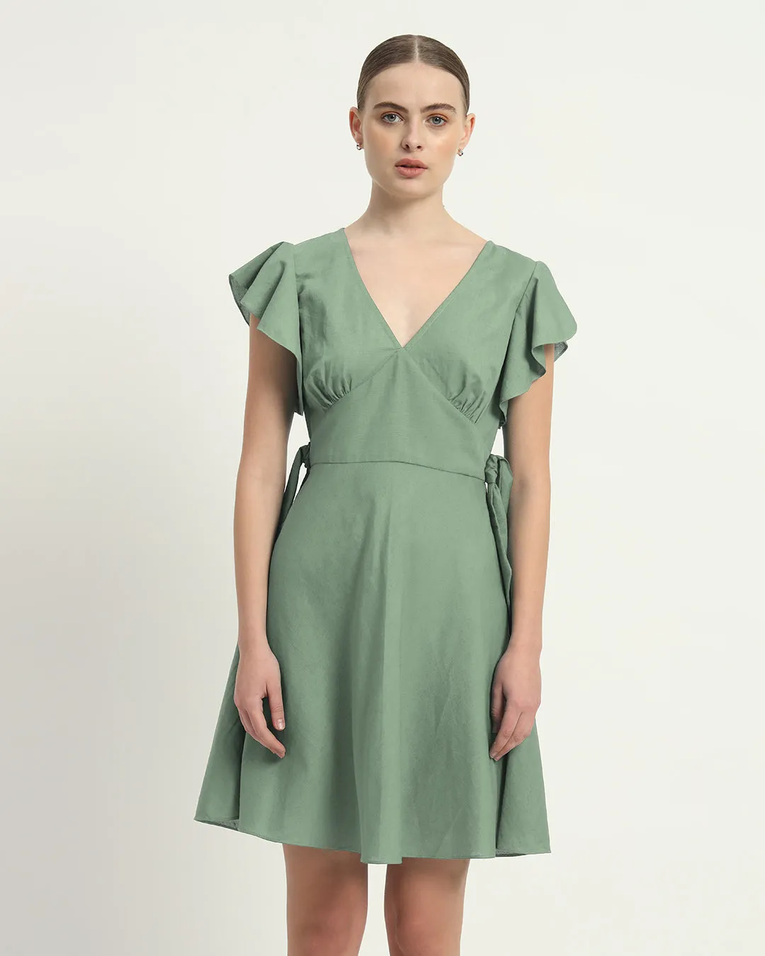 The Fairlie Mint Cotton Dress