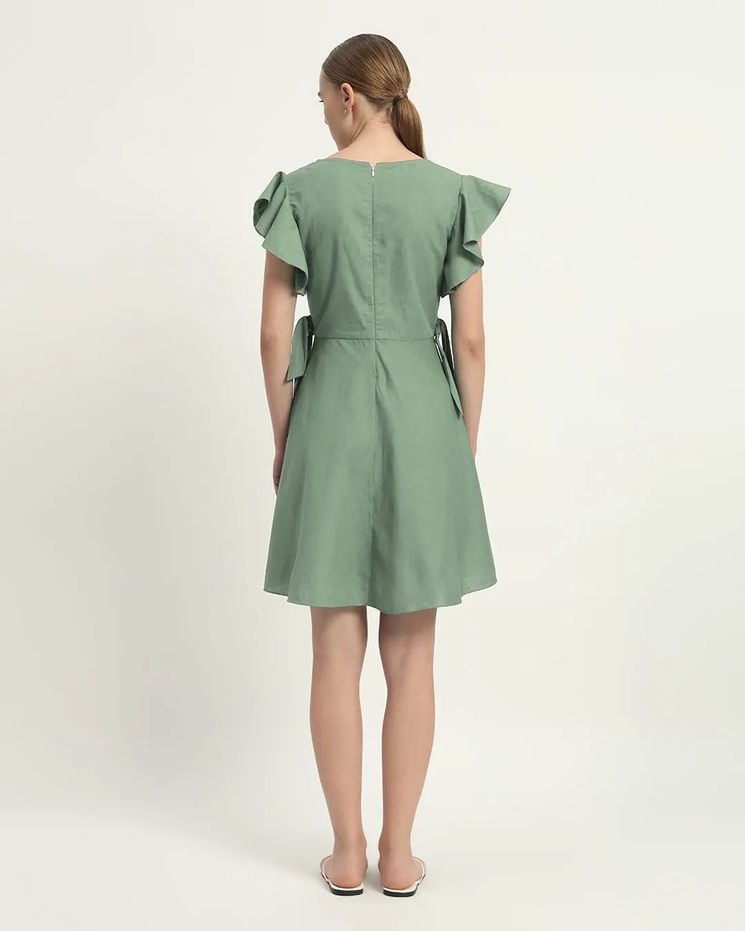 The Fairlie Mint Cotton Dress