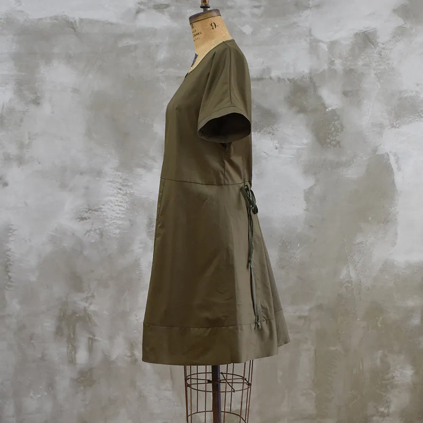 The Oblique Tunic - Olive