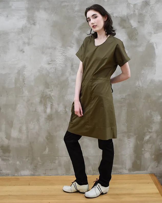 The Oblique Tunic - Olive