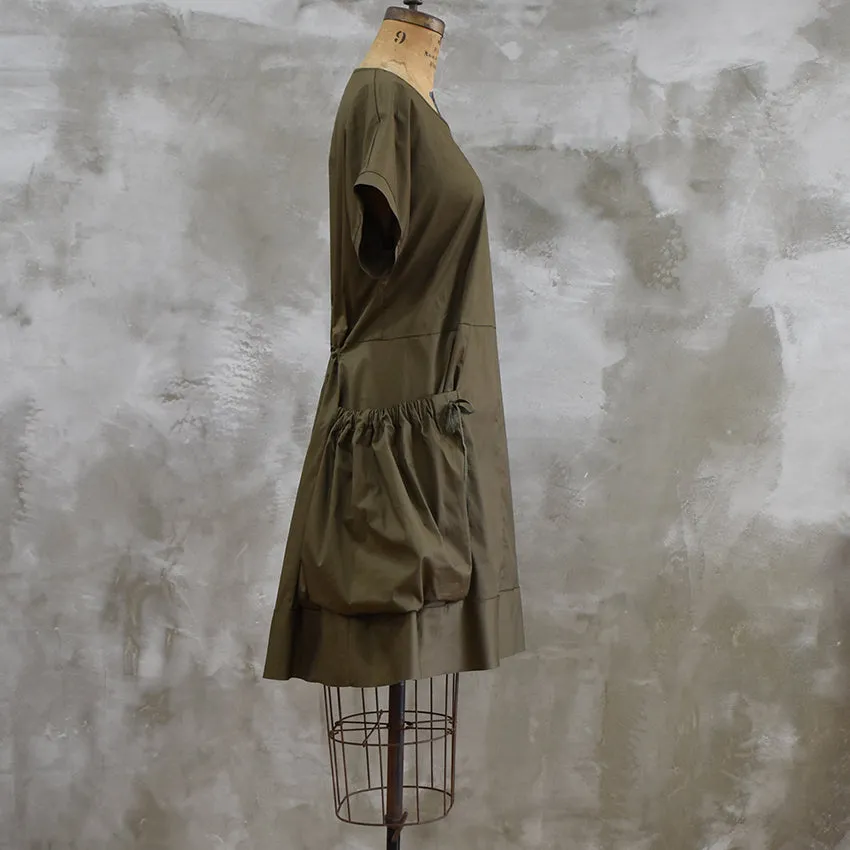 The Oblique Tunic - Olive