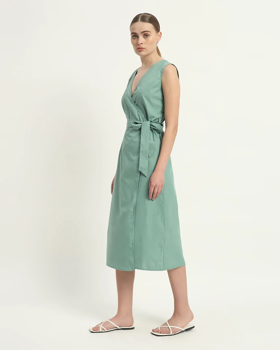 The Windsor Mint Cotton Dress