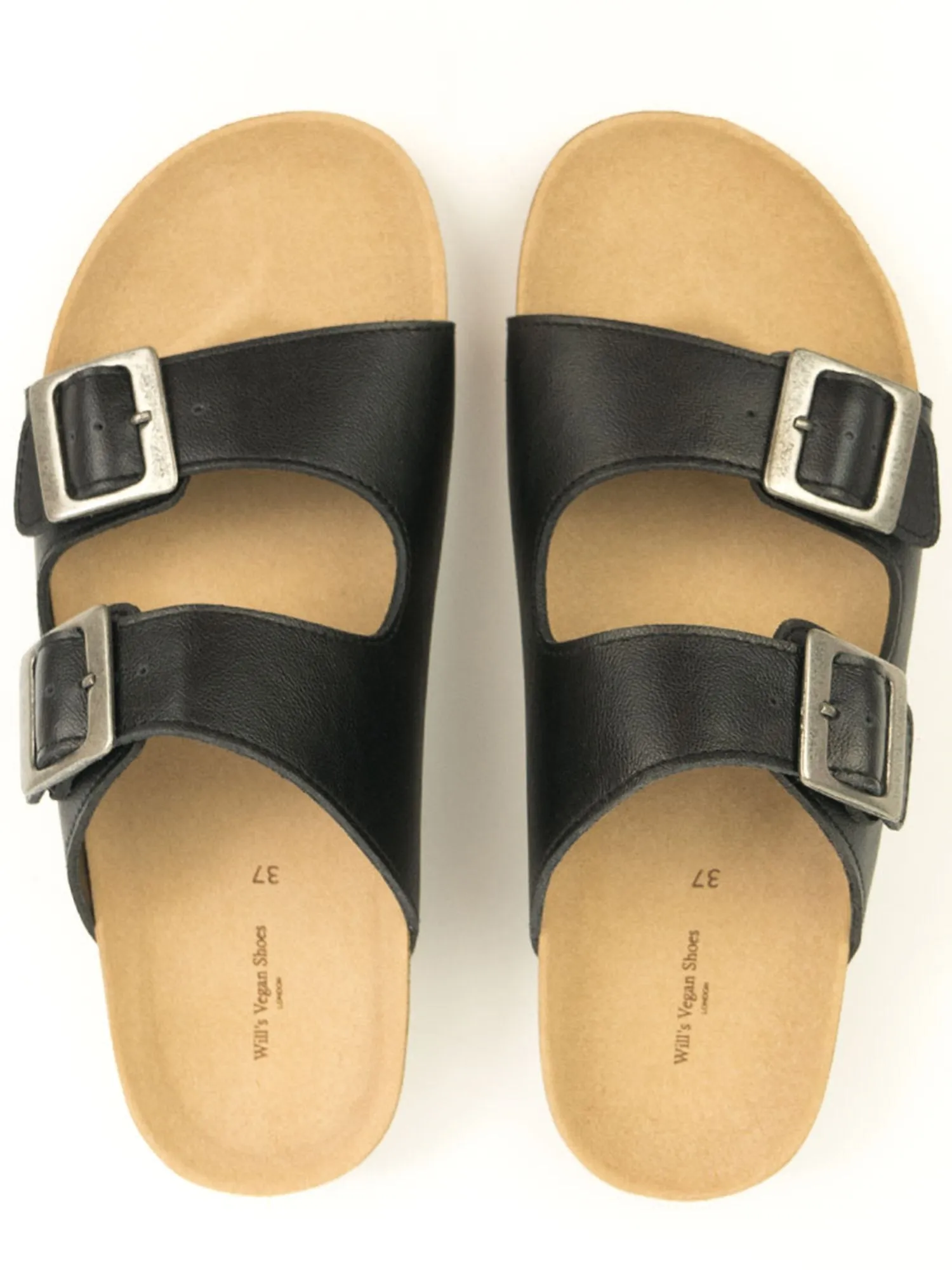 Two Strap Footbed Sandals