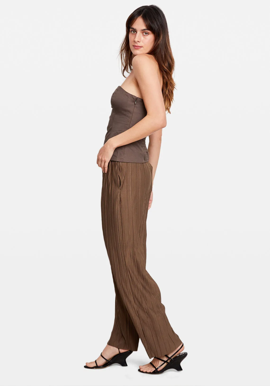 UMA TROUSERS MAJOR BROWN