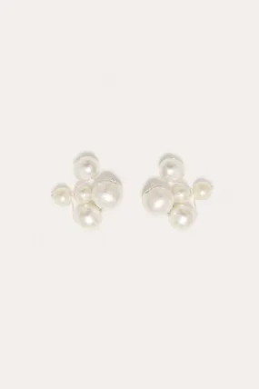 Universal Code - Pearl and Gold Vermeil Earrings