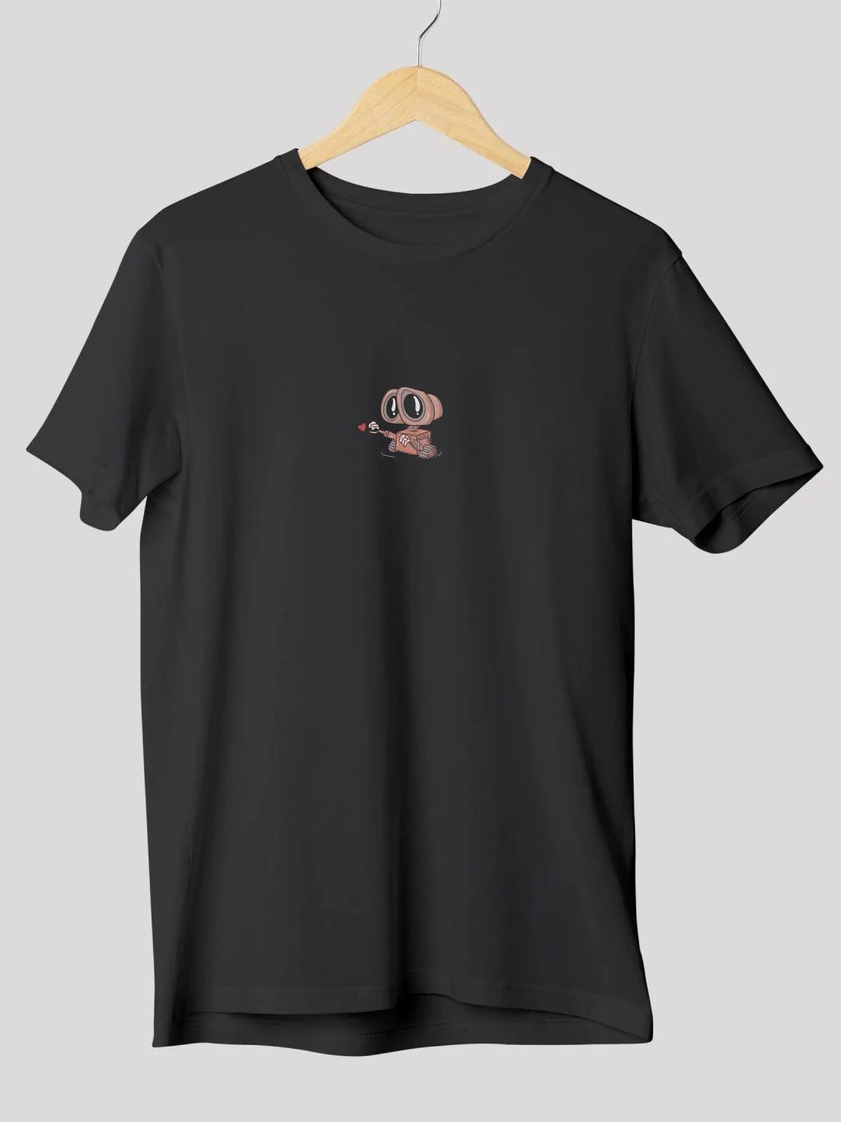 Wall E Black Unisex T-Shirt