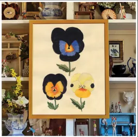 'Winter Pansies' -per piece