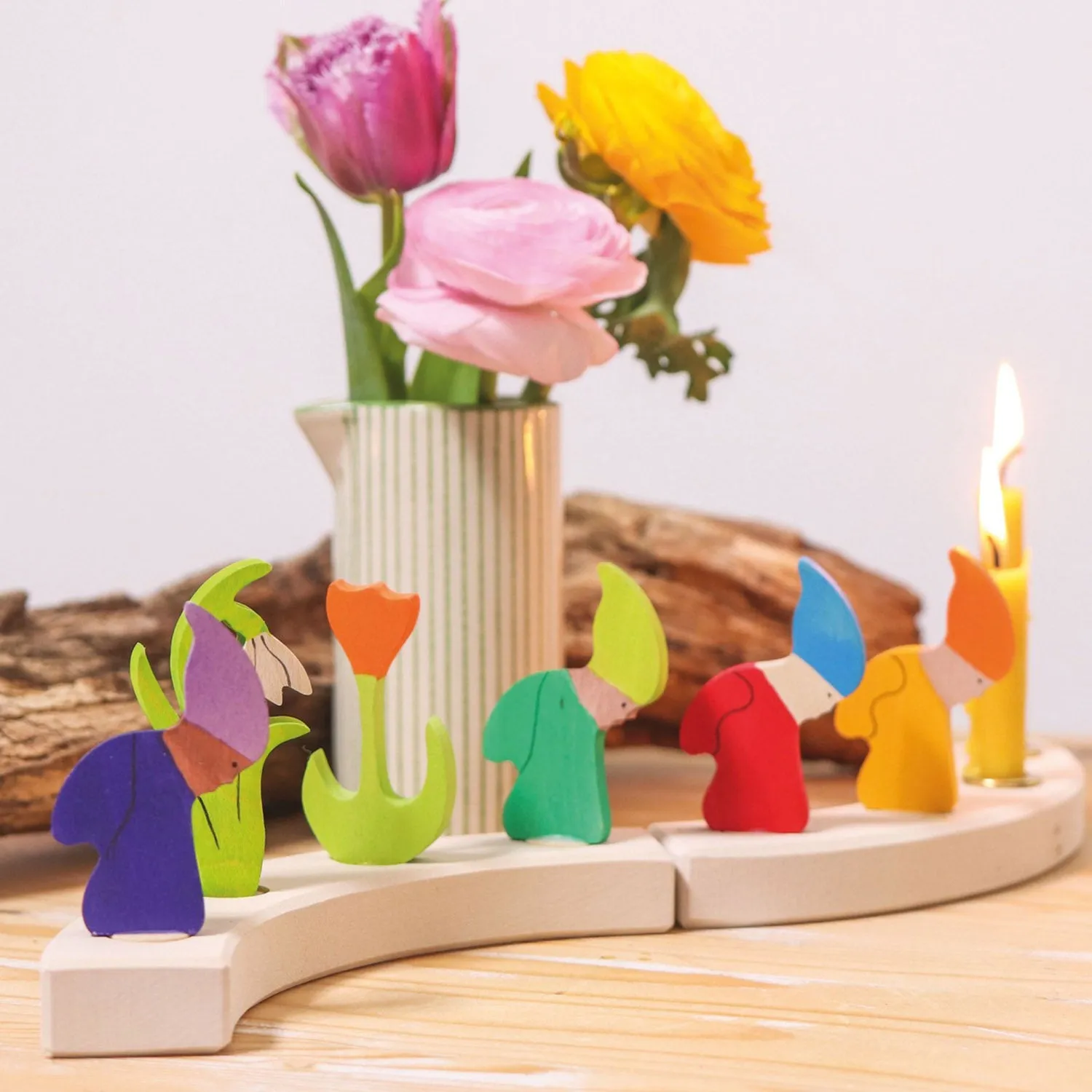 Wooden Figures For Celebration Ring - More Options