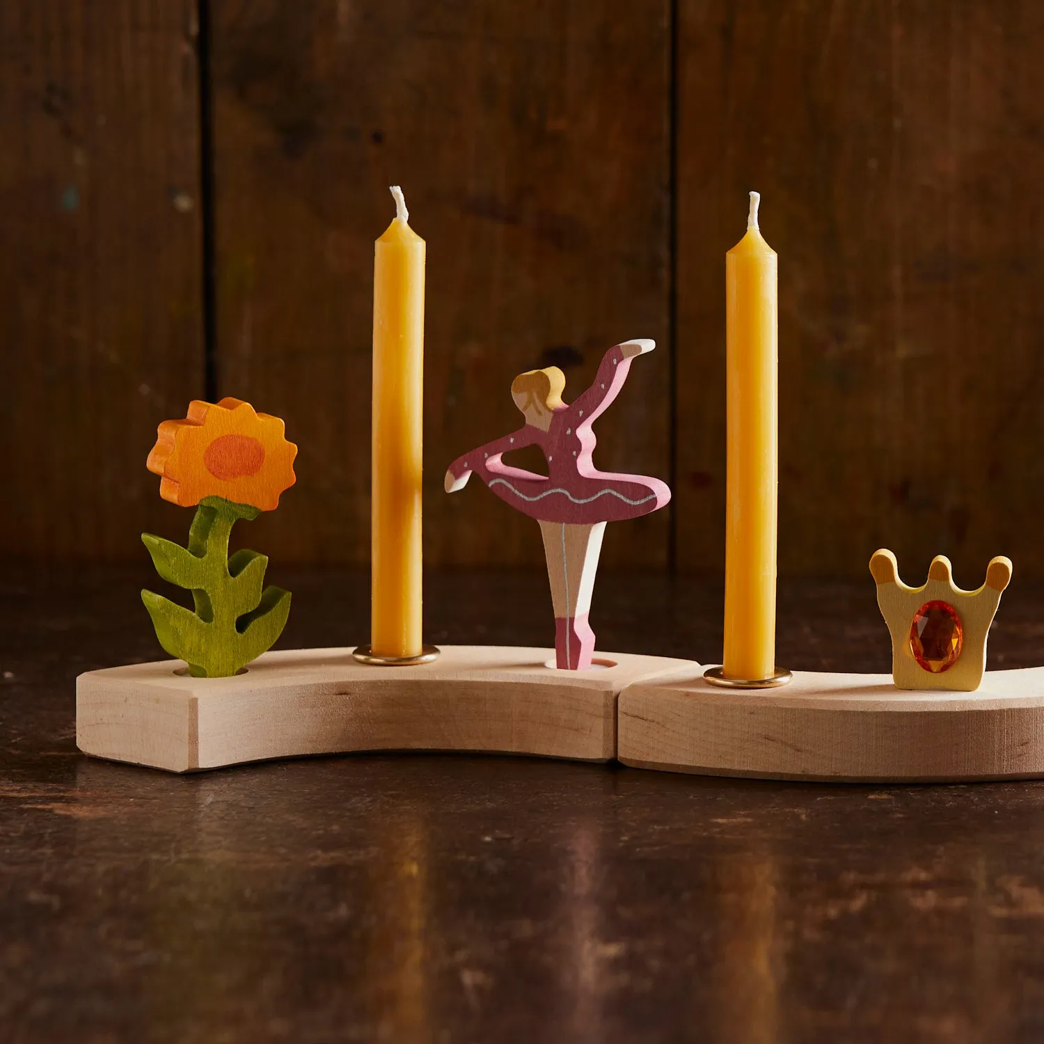 Wooden Nature Figures For Celebration Ring - More Options