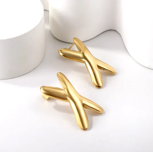 X earrings