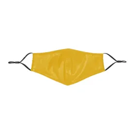 Yuzuki Vegan Leather Face Mask - Yellow